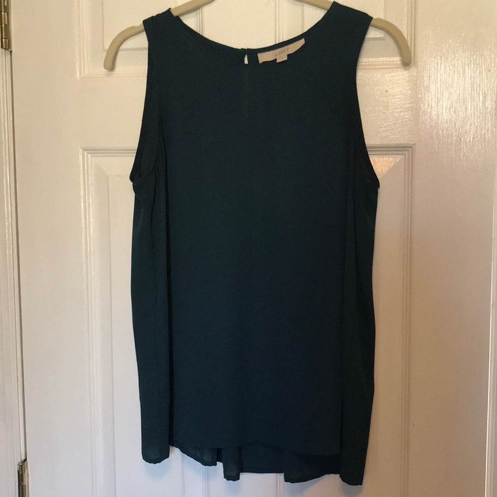 LOFT sleeveless blouse